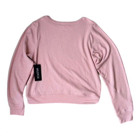 NWT Wildfox Sketchy Heart Sweatshirt Top S - Picture 4 of 7